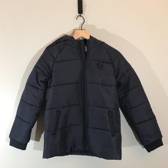 NWT True Religion Boys Puffer $120 Jacket - Picture 5 of 15